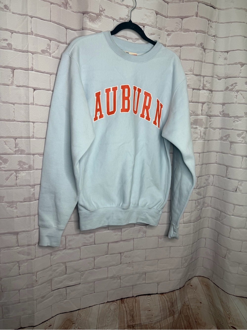 Auburn University Crewneck‎ Sweatshirt | Women’s XS | Powder Blue Pullover